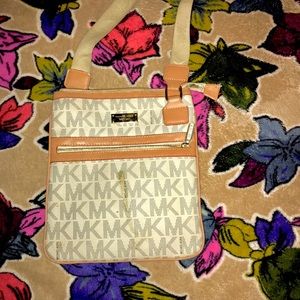 Tan Michael Kors cross body bag!